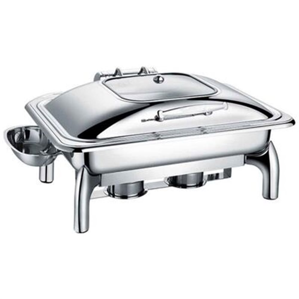 Epinox CDH-9 Chafıng Dısh Dörtgen Hidrolik Kapak 9 Lt, Reşo Isıtıcı