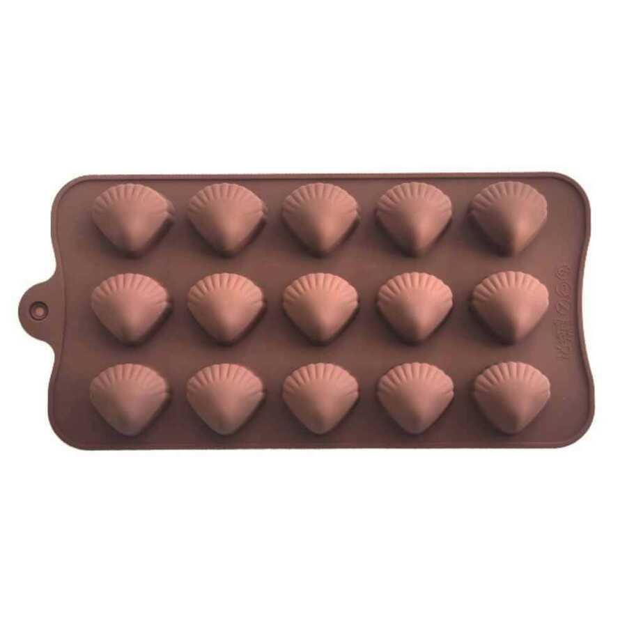 Epinox Çikolata Kalıbı - Silikon - Midye (MID-13)