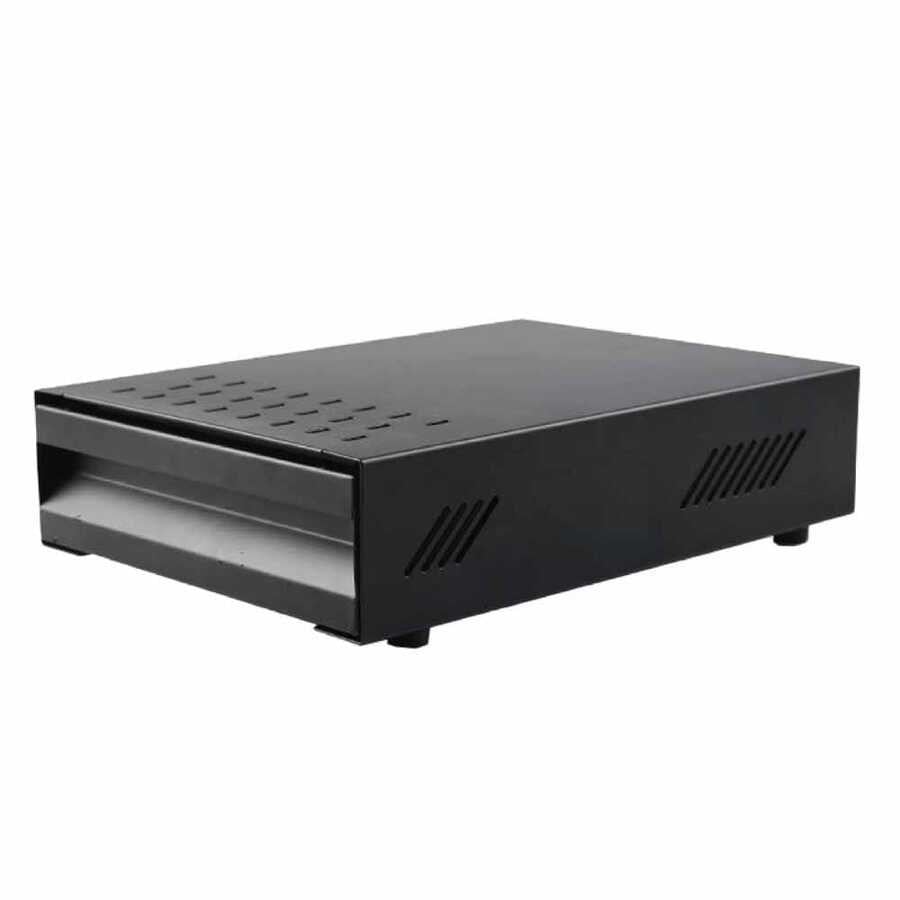 Epinox PTS-24 Kahve Posa Tablası - Siyah