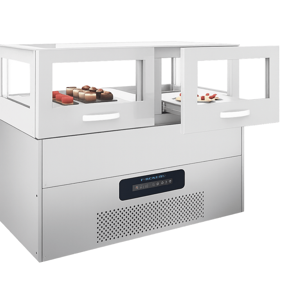 Frenox 130x70x110 cm.Pasta Vitrin Buzdolabı JB130-T