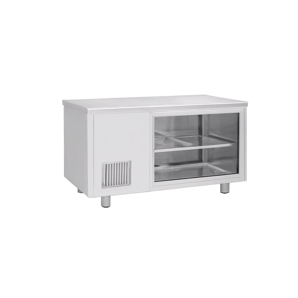 Frenox 140x70x85 cm. 250 lt.Cam Kapılı Tezgah Tipi Buzdolabı CSN2-BG-DZ-R290