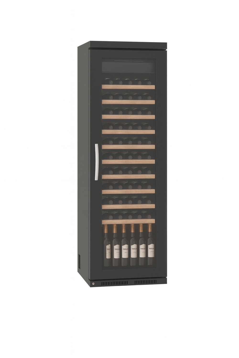 Frenox 60x66x182 cm. 78 Şişe Kapasiteli Dik Tip Şarap Buzdolabı WN4-SYS-R290 