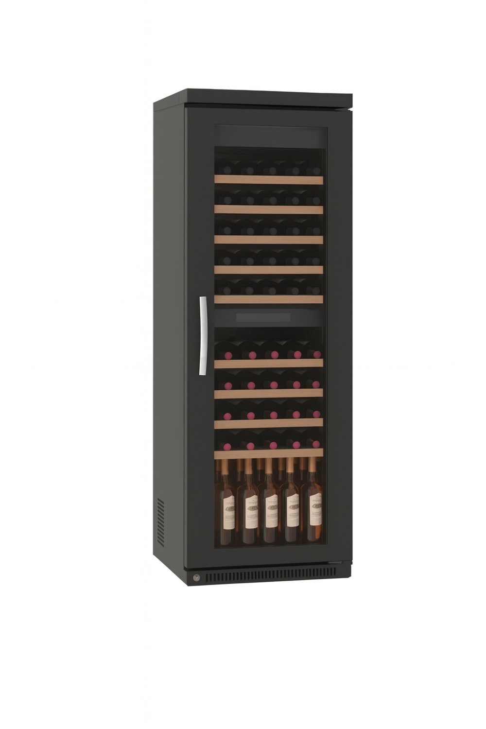 Frenox 60x66x182 cm. 72 Şişe Kapasiteli Dik Tip Şarap Buzdolabı WN4-SYS-R290 
