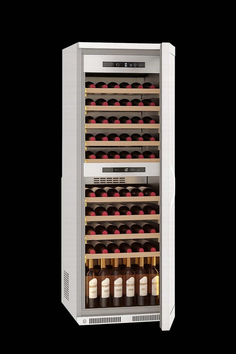 Frenox  60x66x182 cm. 72 Şişe Kapasiteli Dik Tip Şarap Buzdolabı WN4/2-R290