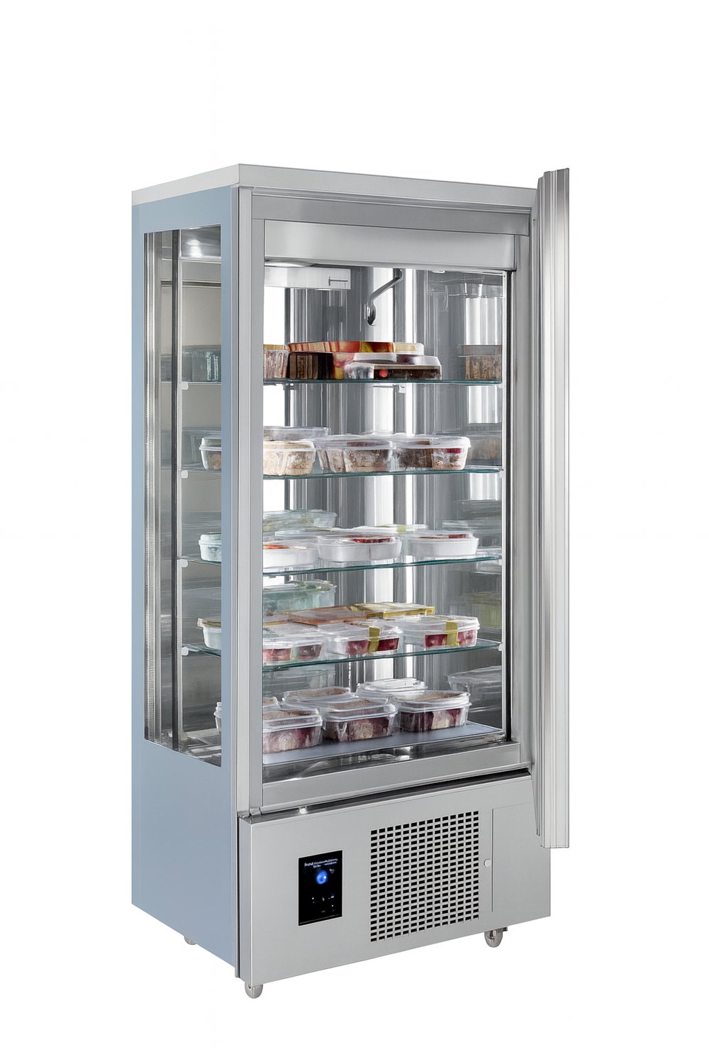 Frenox 80x66x187 cm. 400 lt.Dik Tip Vitrin Model Derin Dondurucu DL4-R452A
