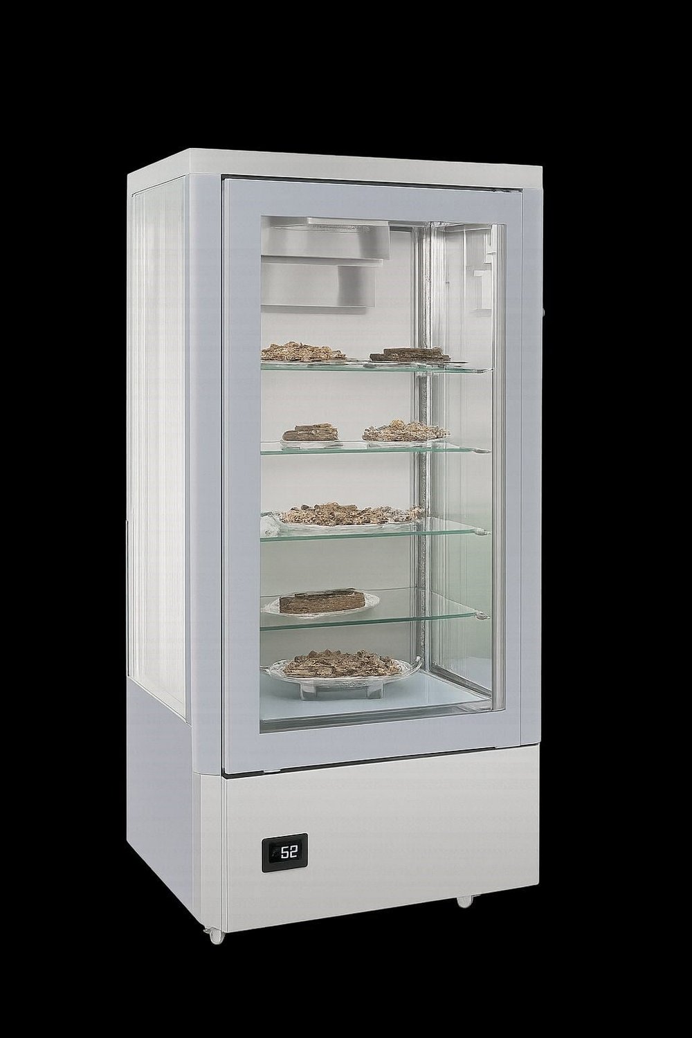 Frenox 80x66x187 cm. 400 lt.Dik Tip Vitrin Model Soğuk Teşhir Dolabı DN4-R290