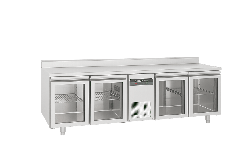 Frenox Mono Blok 227x60x85 Tezgah Tipi 4 Cam Kapılı Buzdolabı GRN-BSN4-M-G