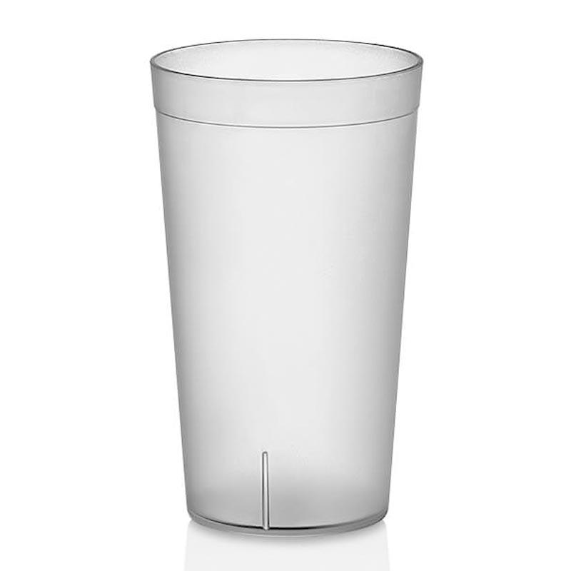 GastroPlast Kumlu Bardak, 400 ml, Polikarbonat
