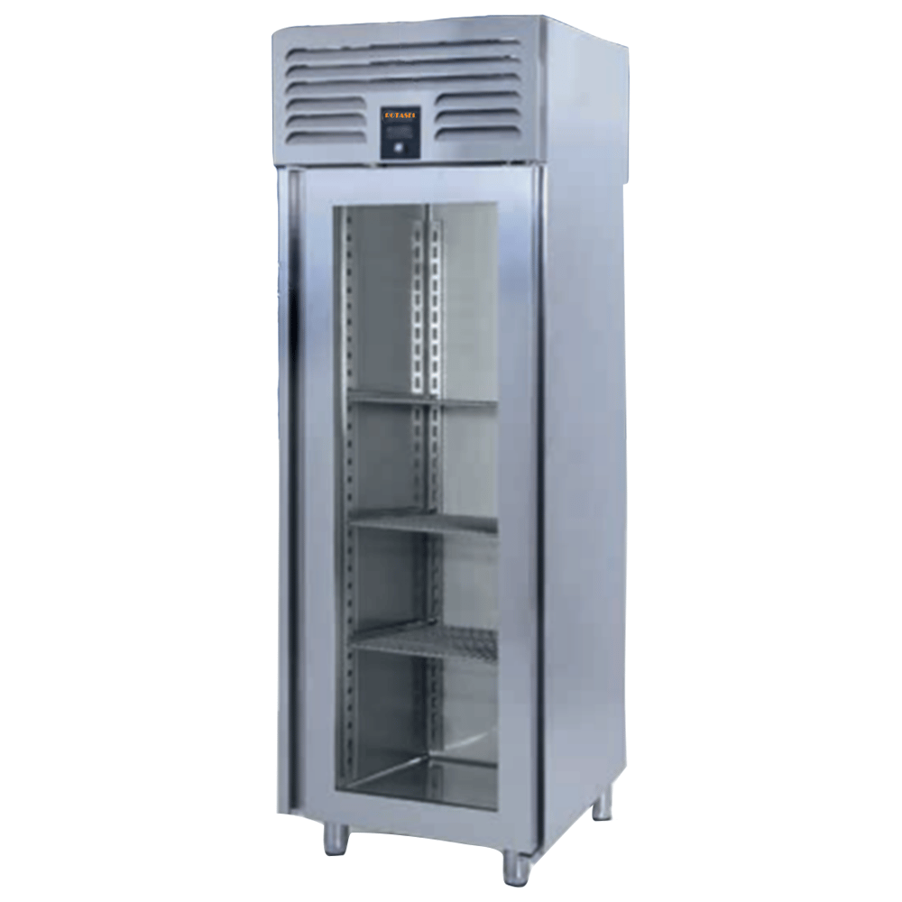 İceinox VTS 610 N-VG Dik Tip Snack Ve Gn Derin Dondurucu Tek Cam Kapılı