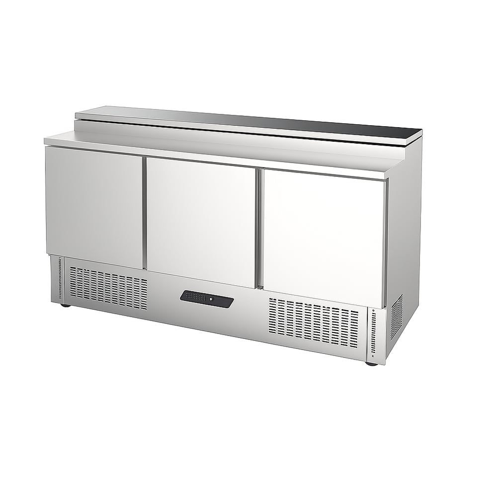 Ndustrio Tezgah Tipi,3 Kapılı,Snack Kapaklı Saladbar SLD 6160 HL SC