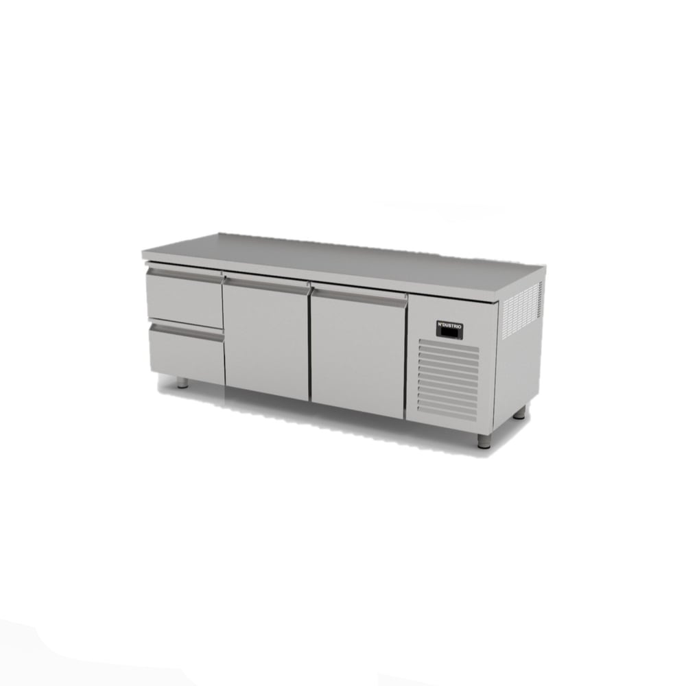 Ndustrio TNP-83-2D Tezgah Tip Pastane Derin Dondurucu, 2 Çekmeceli, 2 Kapılı