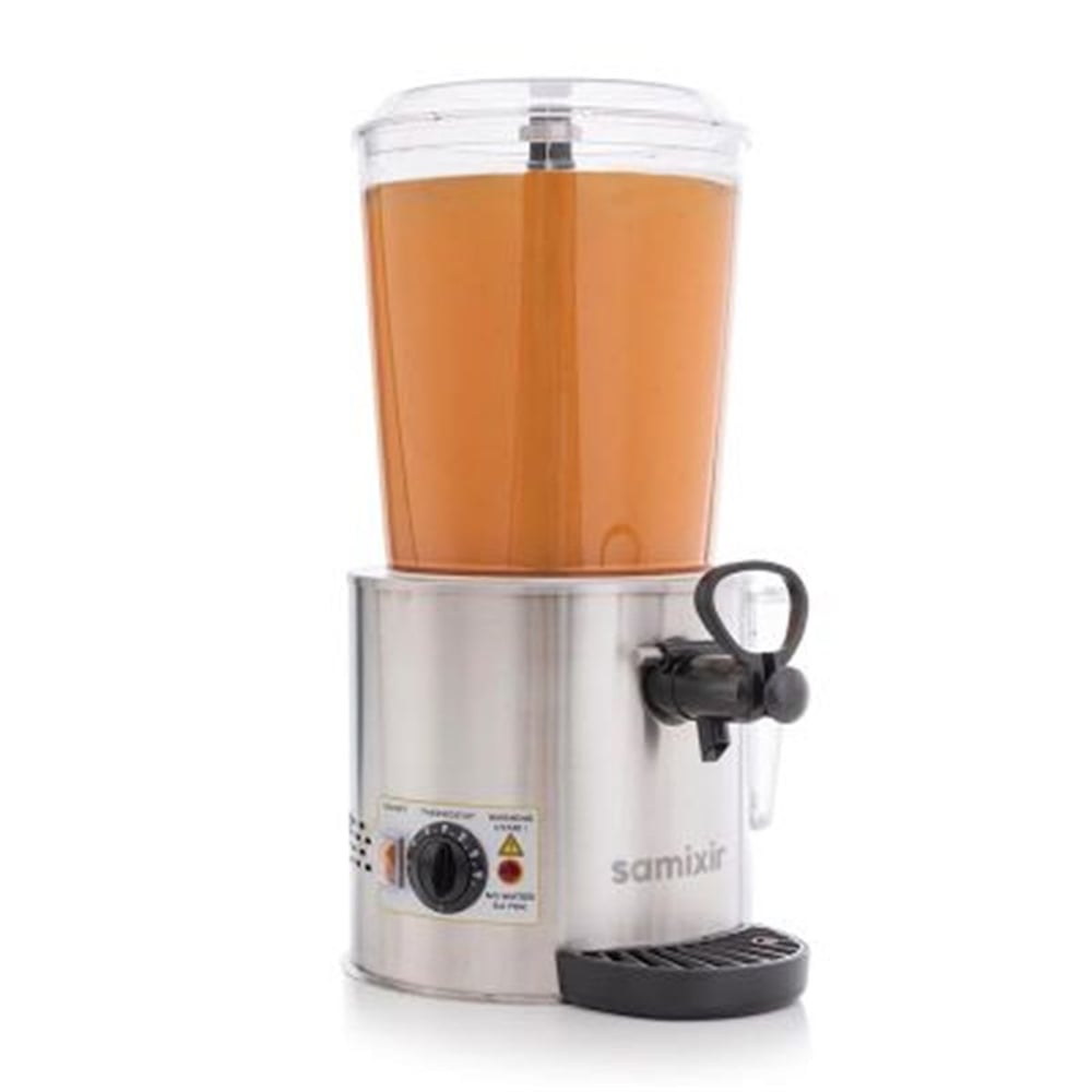 Samixir Sıcak Çikolata ve Sahlep Makinesi, 10 Litre, Inox