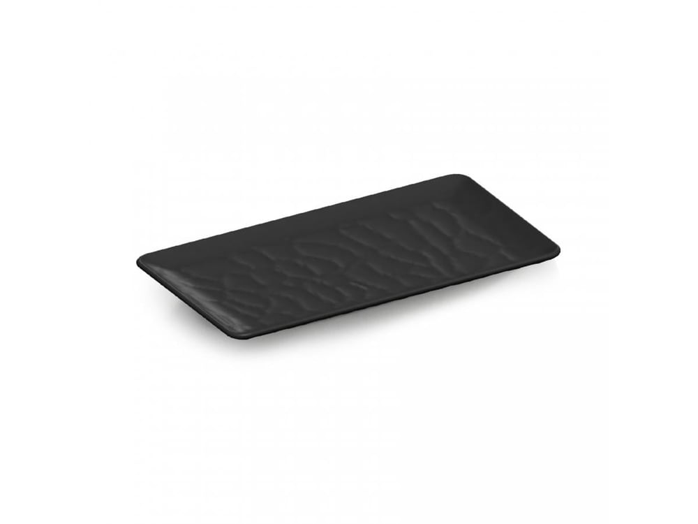 Tria Porelin Rölyefli Seri Dikdörtgen Servis Tabağı 40*16 cm