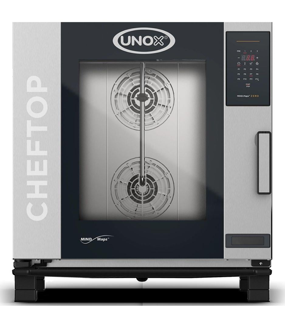 Unox Cheftop Zero Konveksiyonlu Fırın, 7 GN 1/1 Kapasiteli, Elektrikli, XEVC-0711-EZRM