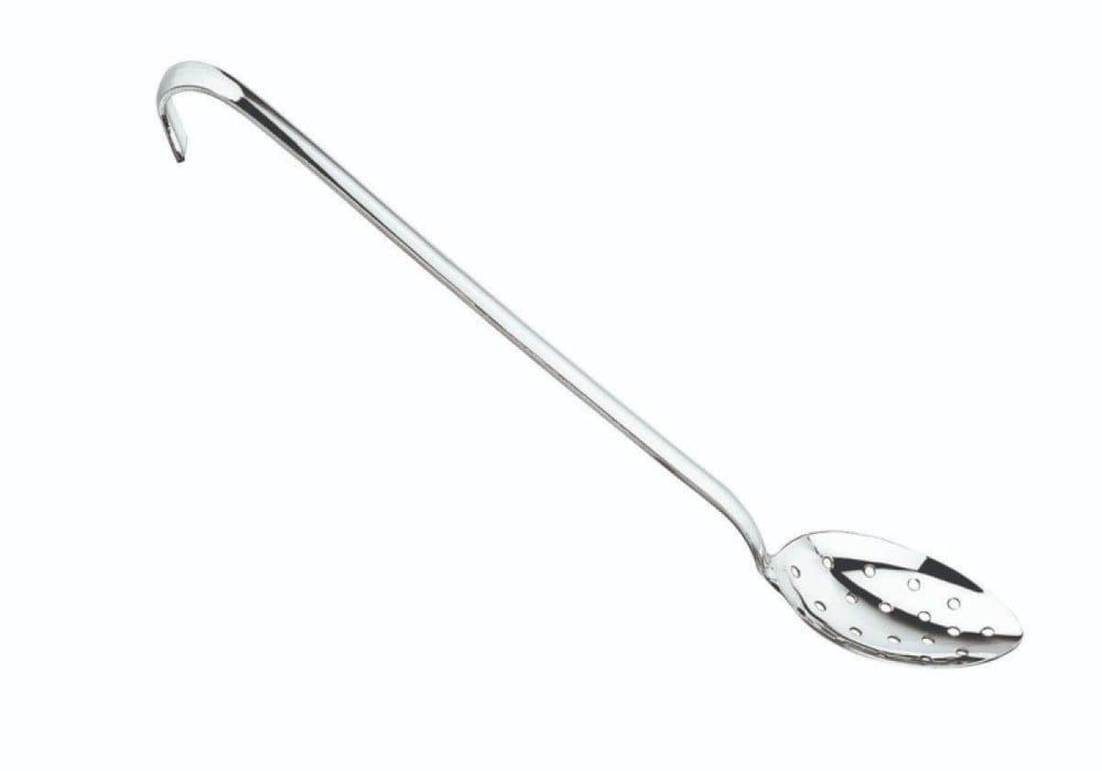 Varan Mutfak Servis Kaşık Kaynaklı Delikli 28 Cm
