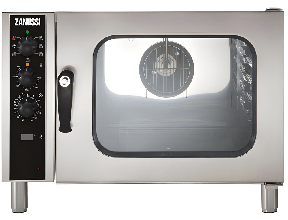 Zanussi, GN 1/1 Elektrikli, 6 Tepsili Konveksiyonel Fırın, 240205
