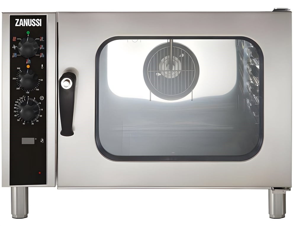 Zanussi, GN 1/1 Gazlı, 6 Tepsili Konveksiyonel Fırın, 240200