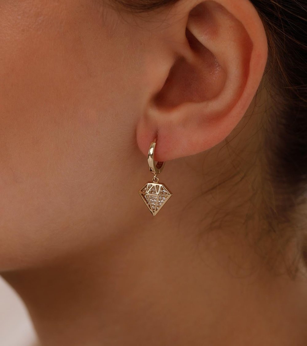 Diamond Küpe
