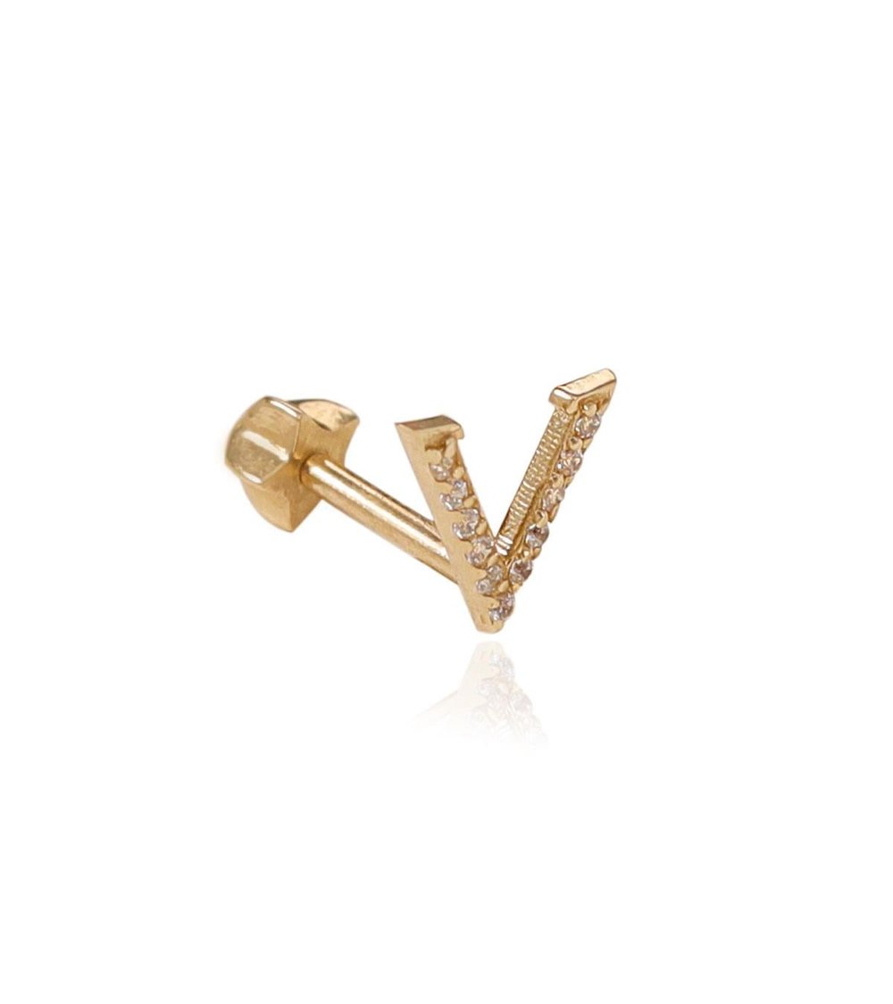 V Piercing (Tragus)