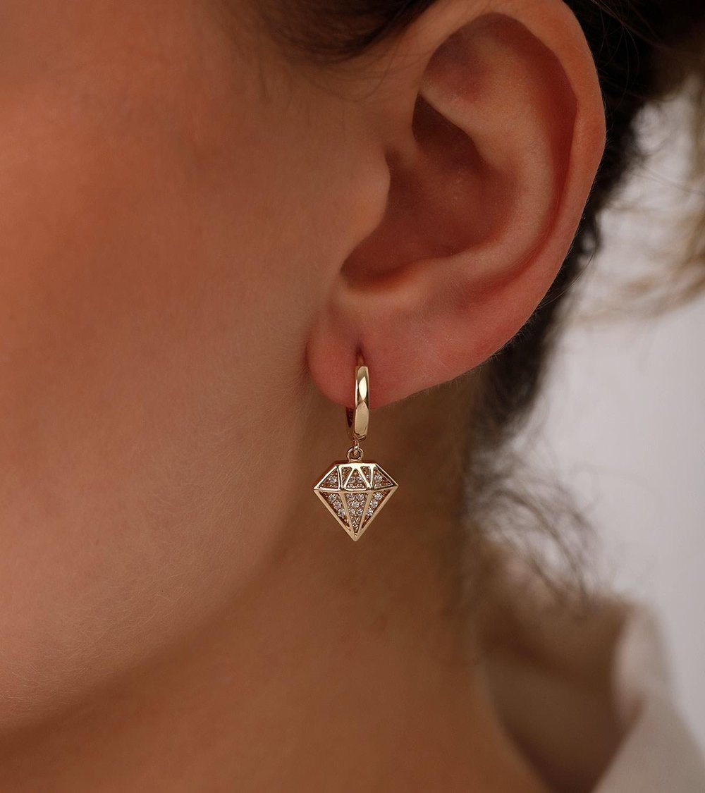 Diamond Küpe