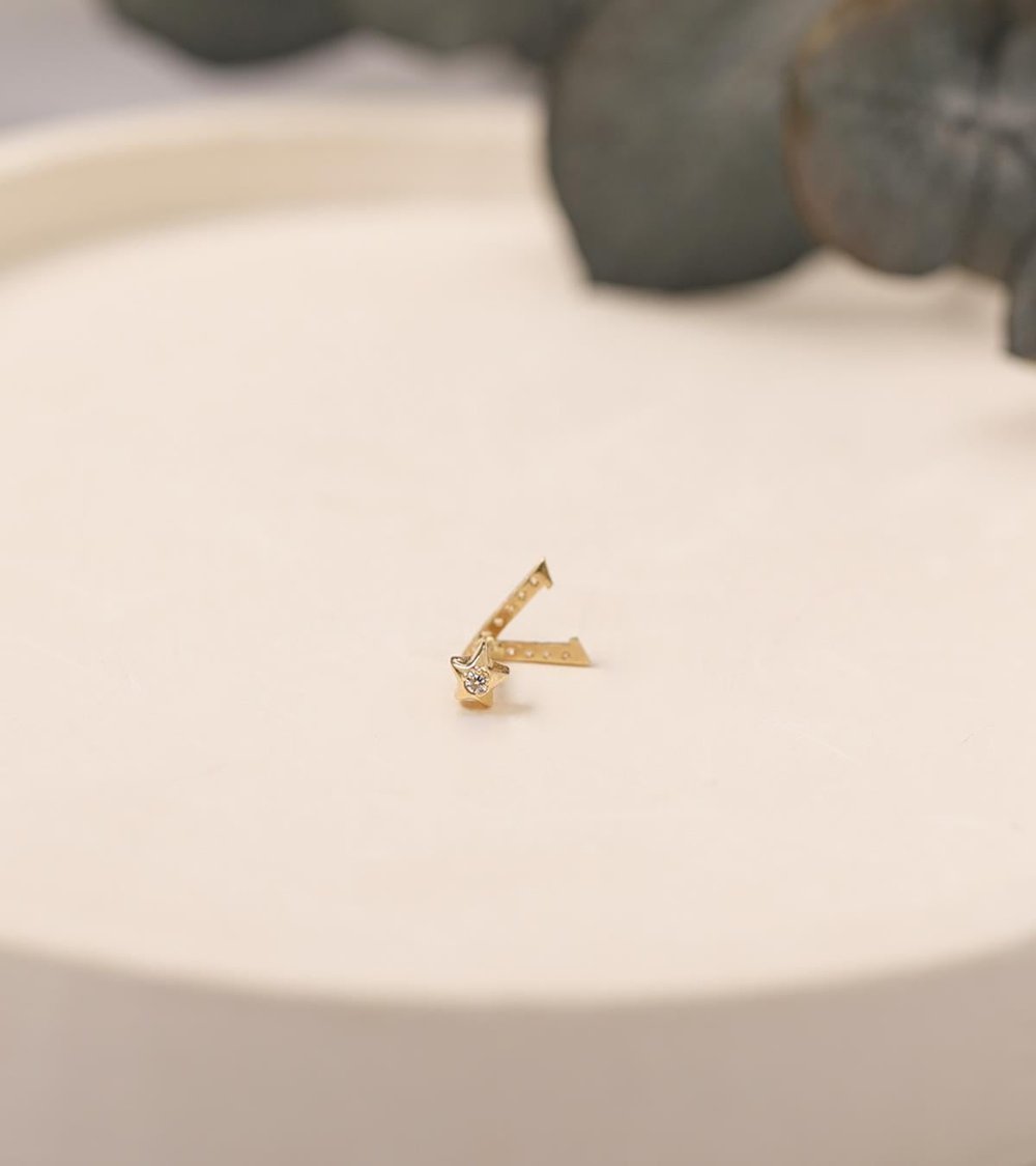 V Piercing (Tragus)