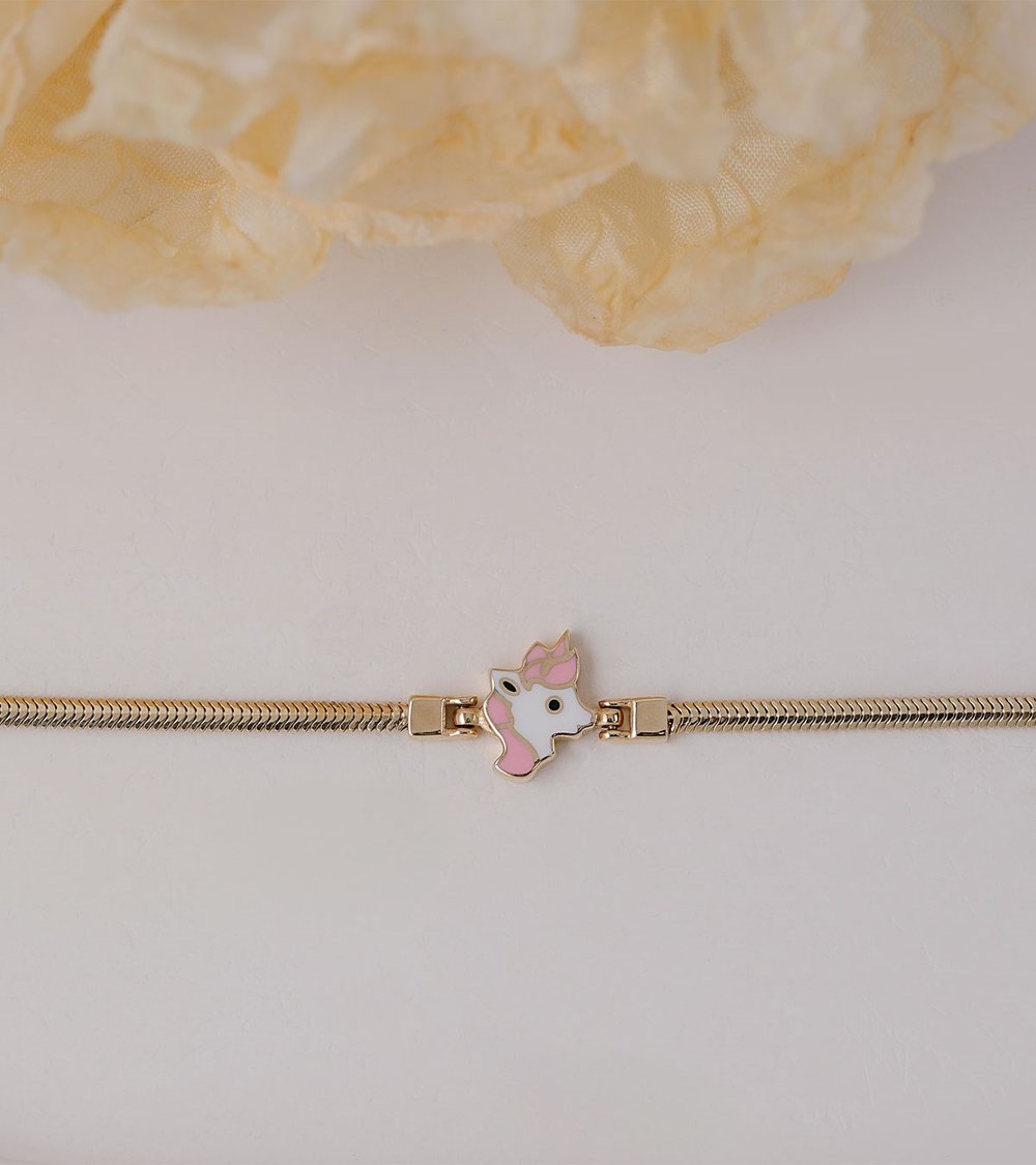 Unicorn Balıksırtı Çocuk Bileklik