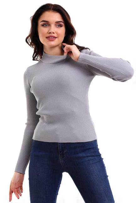 Yarım Balıkçı Fitilli Badi Kazak 1246 Gri