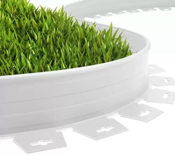 Esnek Beyaz Çim Sınırlayıcı 25 m