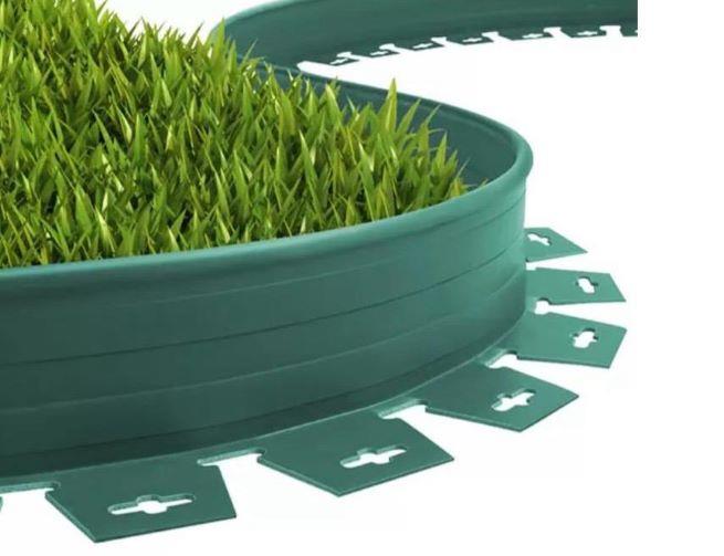 Esnek Yeşil Çim Sınırlayıcı 25 m