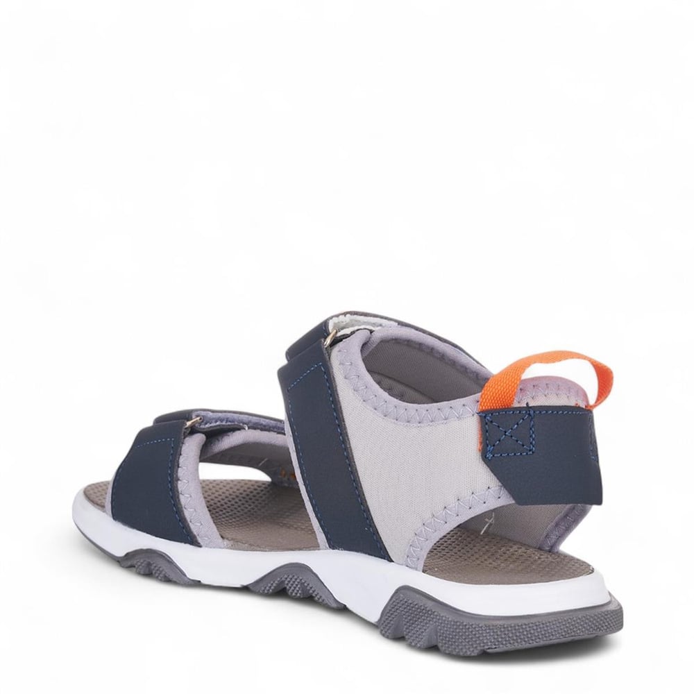 MİDDO_KİDS_F_SAND_ŞERİTLİ GRİ_LACİ_TURUNCU