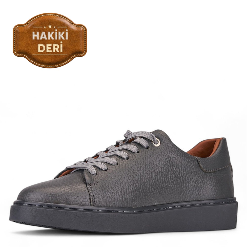 MOSCHE_M_AYAKKABI_DERİ 6A-0710 GRİ
