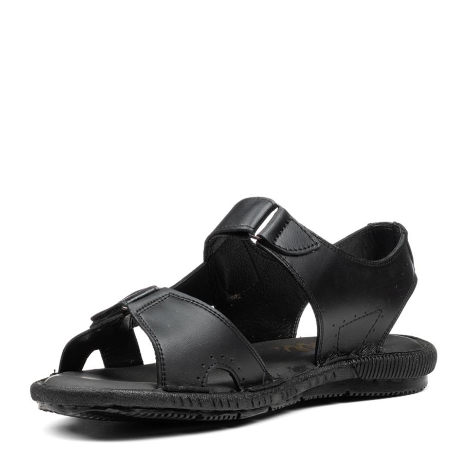 PANTER(CENGİZ)_M_SANDALET_107 SANDALET_SİYAH