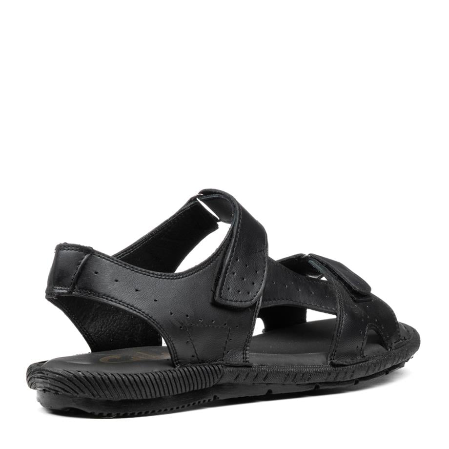 PANTER(CENGİZ)_M_SANDALET_107 SANDALET_SİYAH