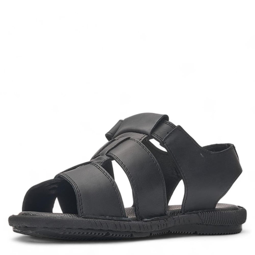 PANTER(CENGİZ)_M_SANDALET_115 SANDALET_SİYAH