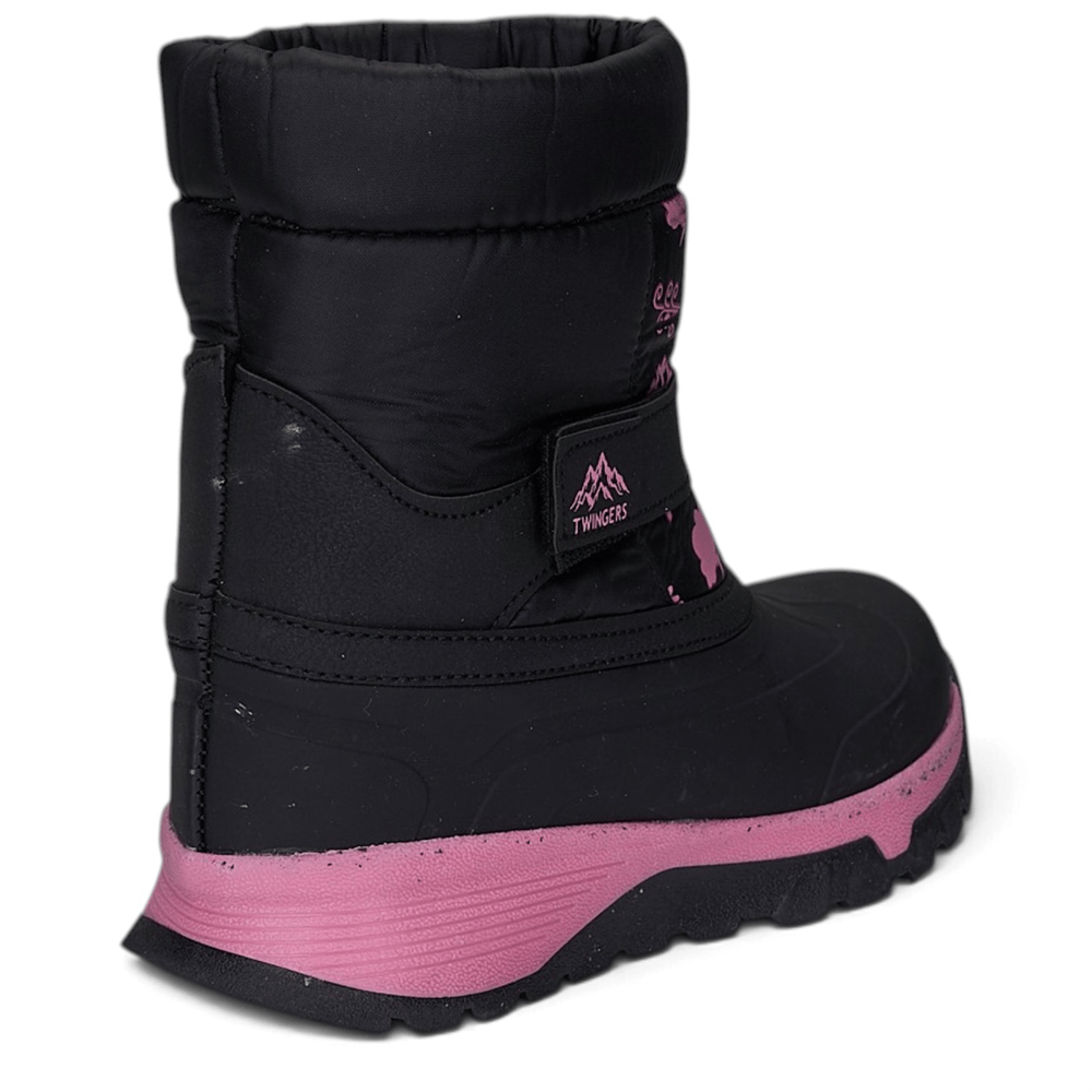TWİNGERS_F_BOT 034 SİYAH_PEMBE