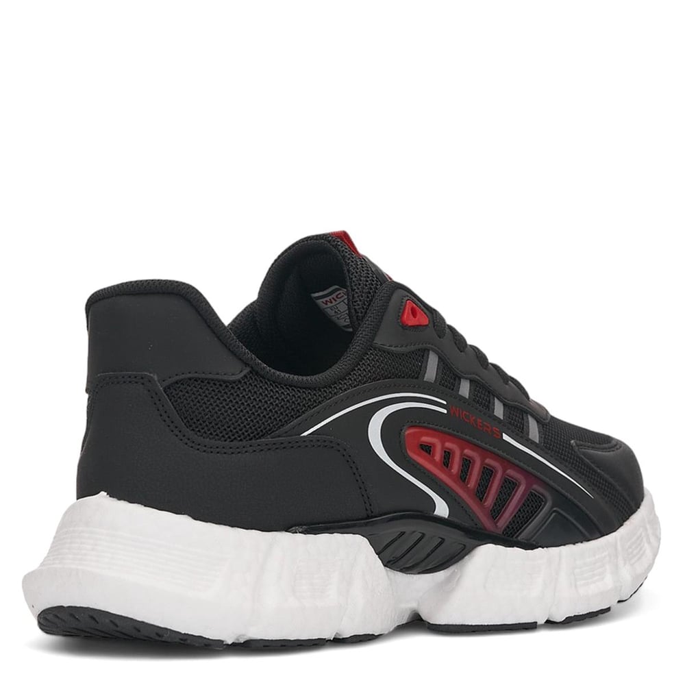 WİCKERS_M_SPOR_2755 SİYAH_KIRMIZI