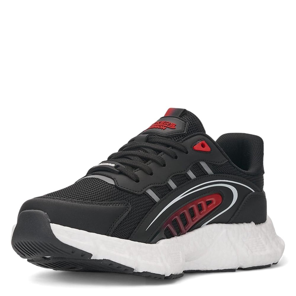 WİCKERS_M_SPOR_2755 SİYAH_KIRMIZI
