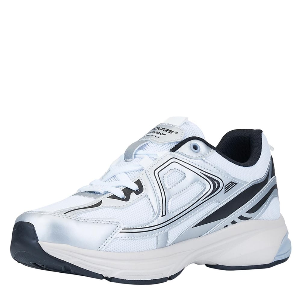 WİCKERS_M_SPOR_ANRK 3001 BEYAZ_GÜMÜŞ_SİYAH