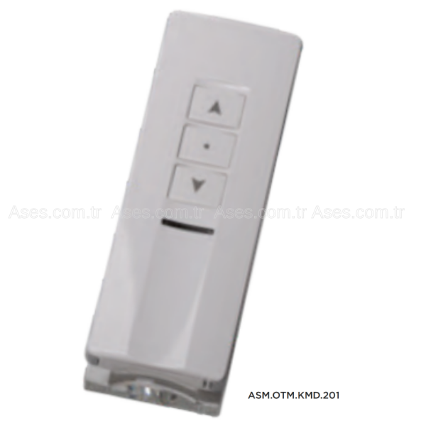 Aksimo ASM 60 10 Nm Uzaktan Kumandalı Panjur Motoru (Dahili Alıcılı Tüp Motor)