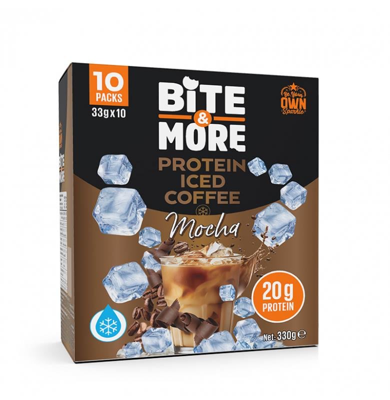 Bite & More Protein Iced Coffee 33 gr x 10 Adet