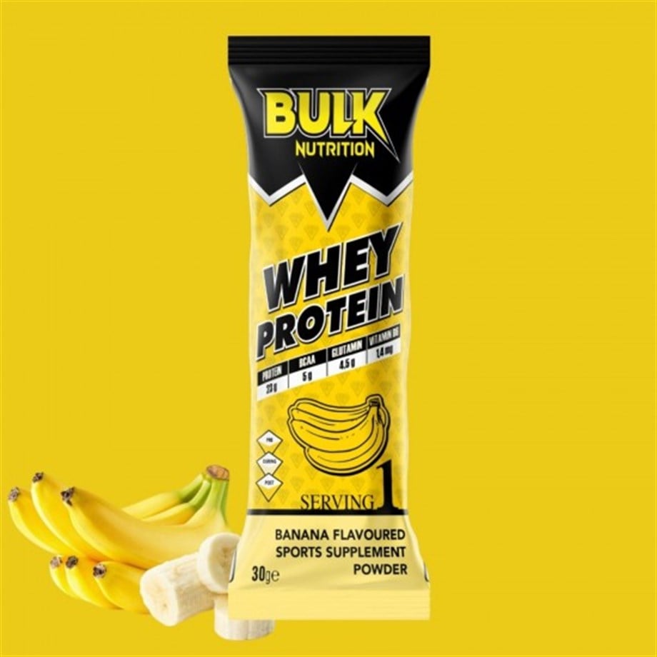 Bulk Nutrition Whey Protein Tozu 30 gr  1 Servis