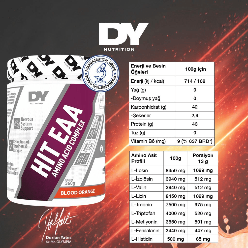DY Nutrition HIT EAA 360 gr
