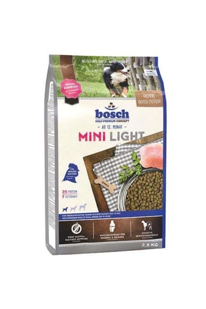 Bosch Bosch Mini Light Glutensiz Kümes Hayvanlı Köpek Maması 2,5 Kg