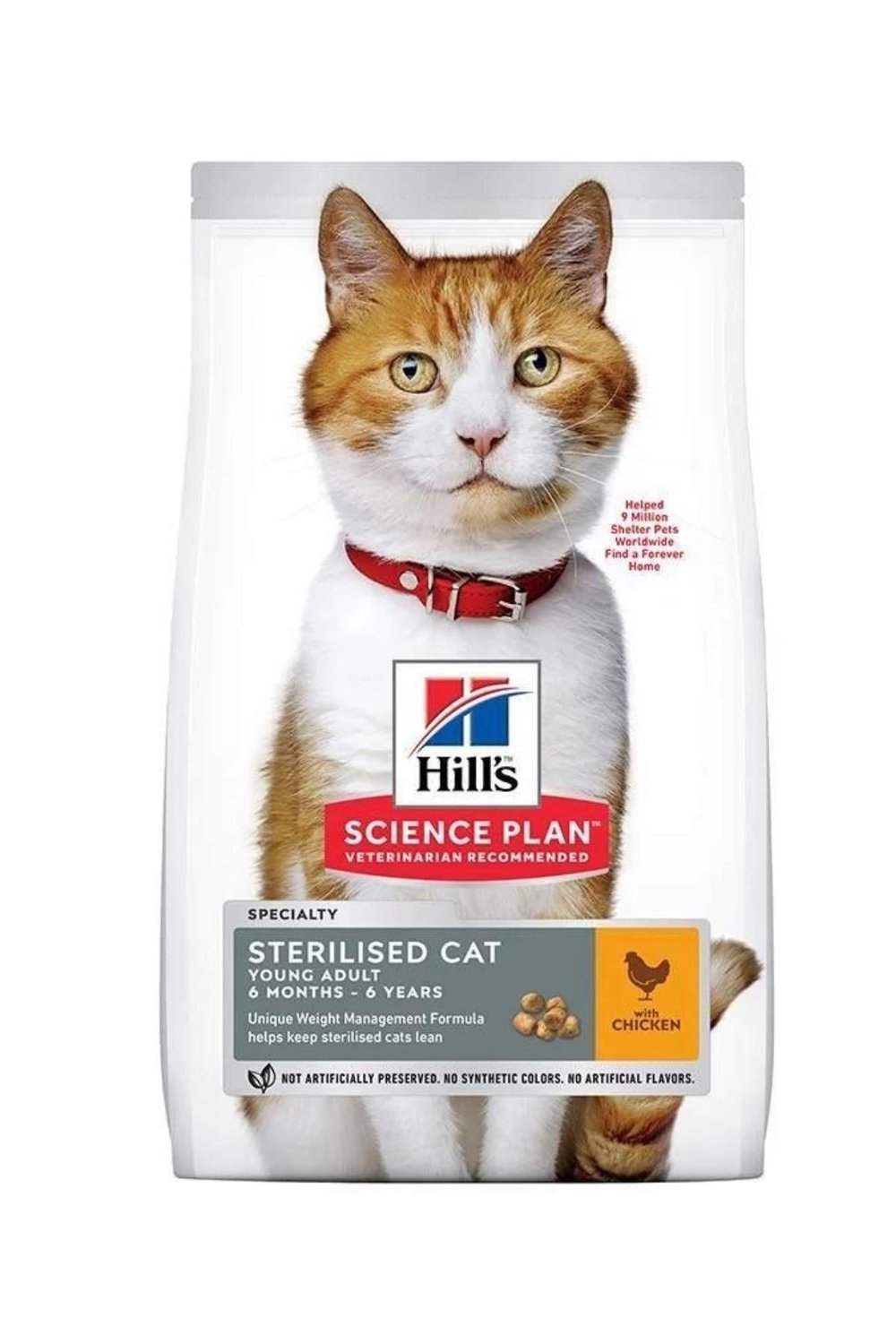 Hill's Tavuklu Kısırlaştırılmış Kedi Maması 3kg