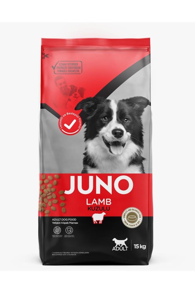 JUNO JUNO Kuzulu Yetişkin Köpek Maması 15 KG