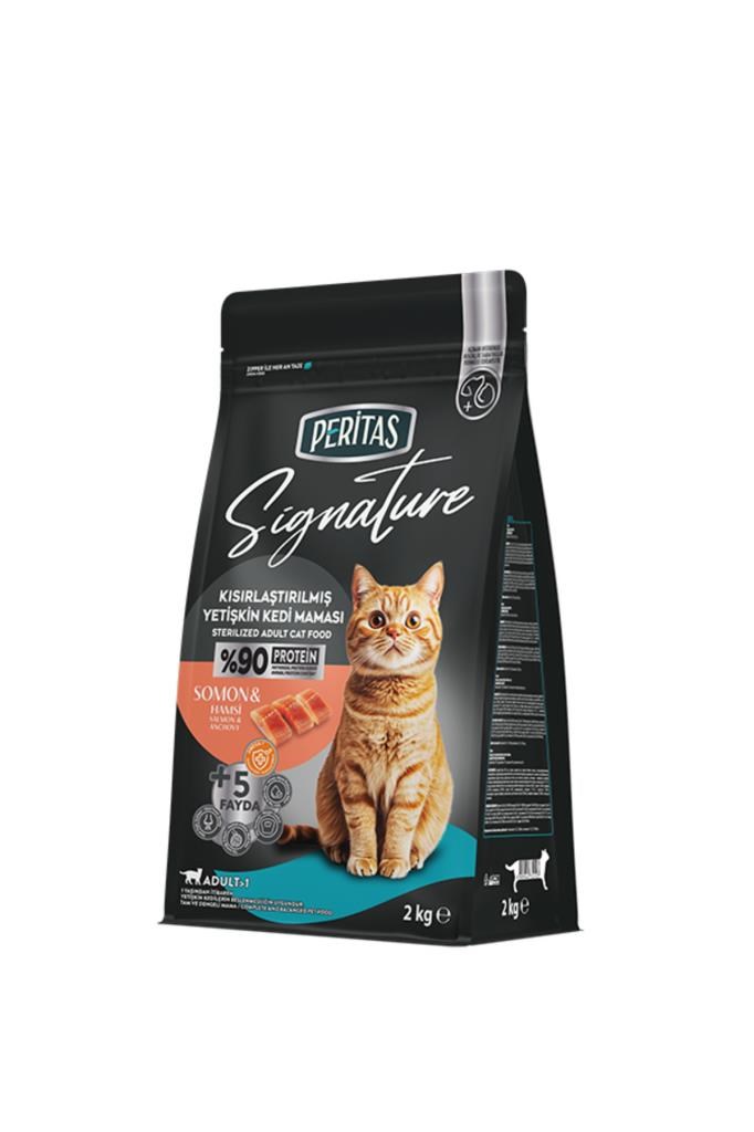 PERİTAS PERİTAS Signature Somonlu Kısırlaştırılmış Kedi 2 kg