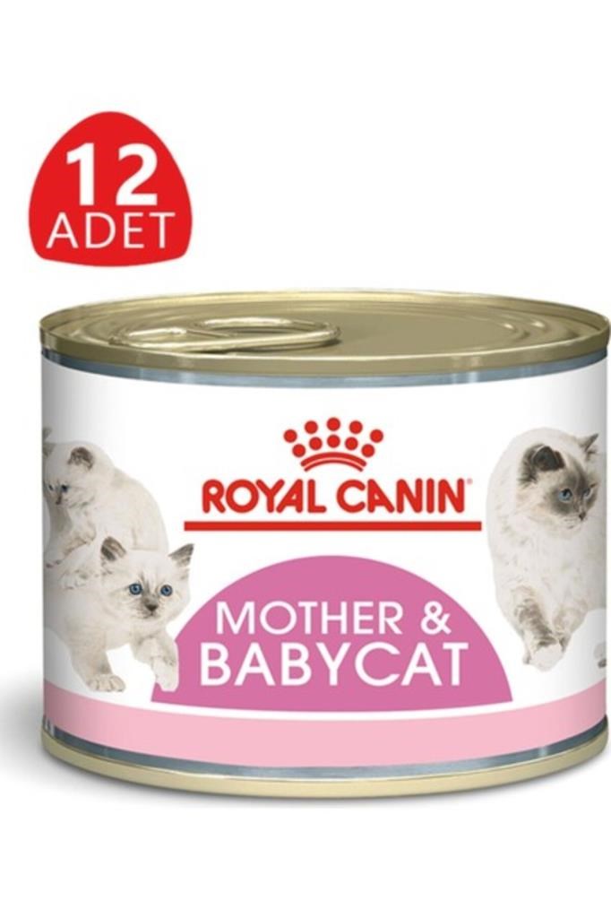 Royal Canin Babycat Instinctive Yavru ve Anne Kediler Için Konserve 195 gr x 12 Adet