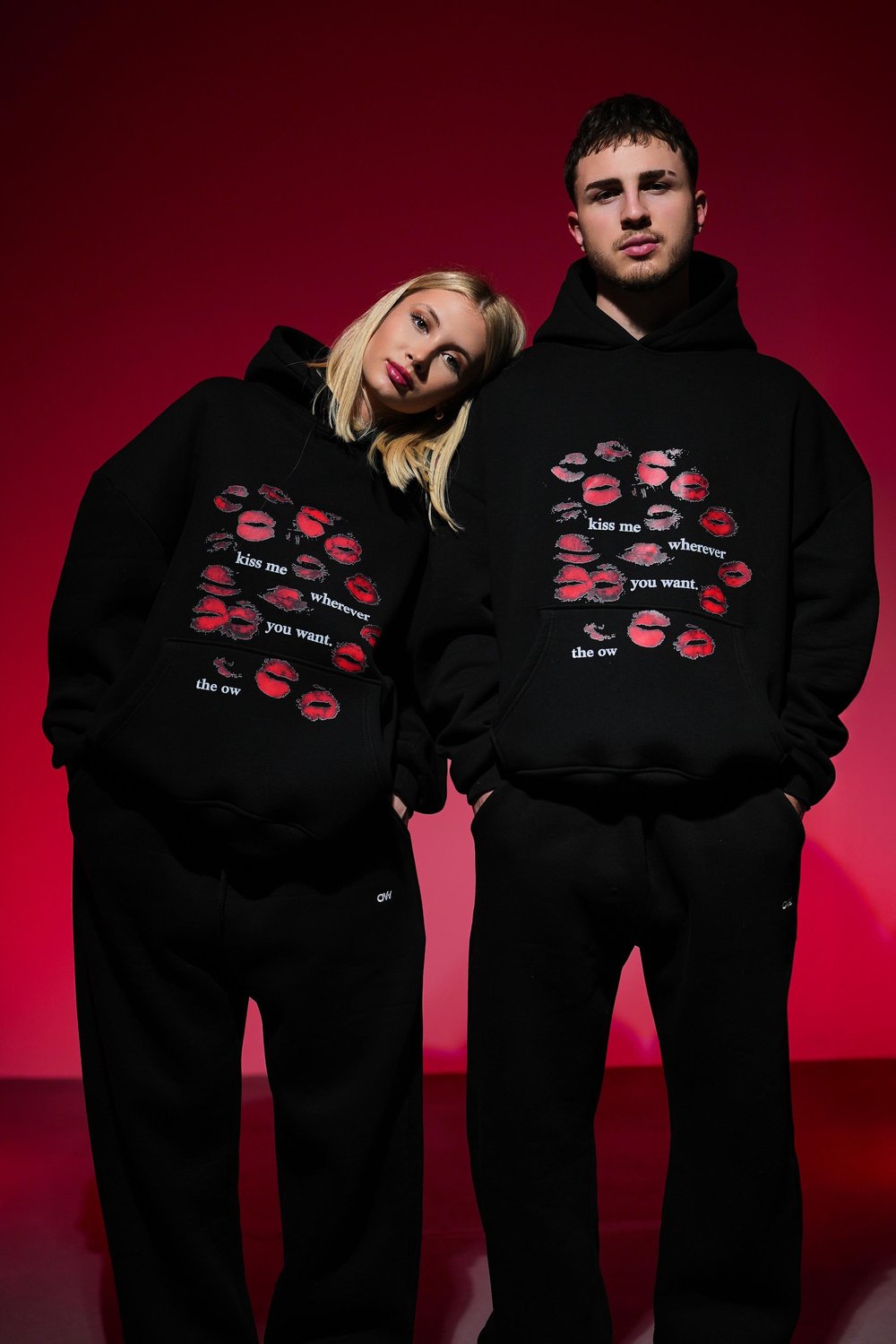 THEOW Unisex Siyah Sweatshirt