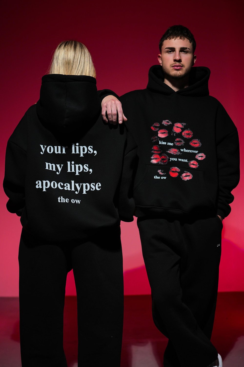 THEOW Unisex Siyah Sweatshirt