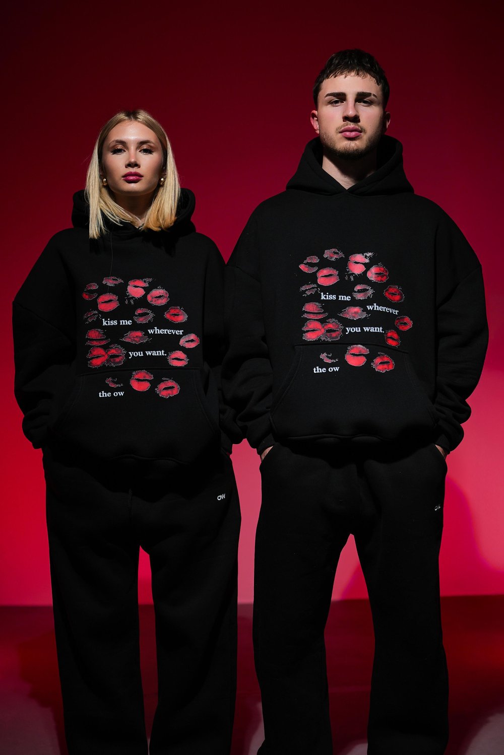 THEOW Unisex Siyah Sweatshirt